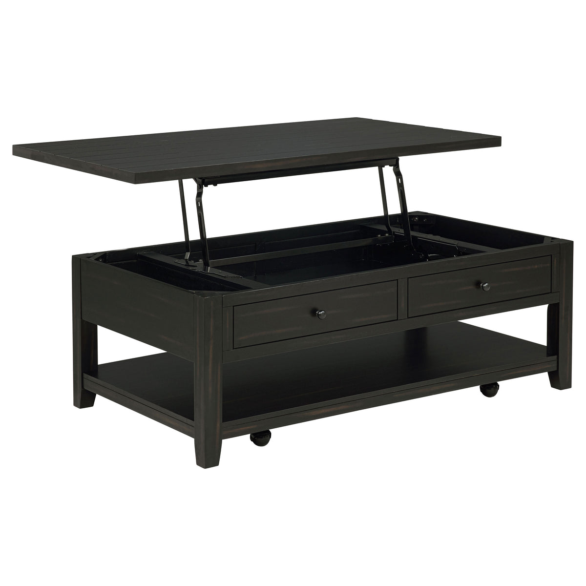 Payne 48" Lift-Top Coffee Table on Casters -