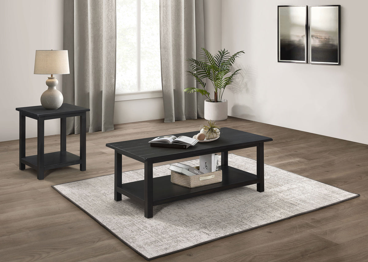 Payne Coffee Table, End Tables & Console - 2pcs- Coffee Table + End Table