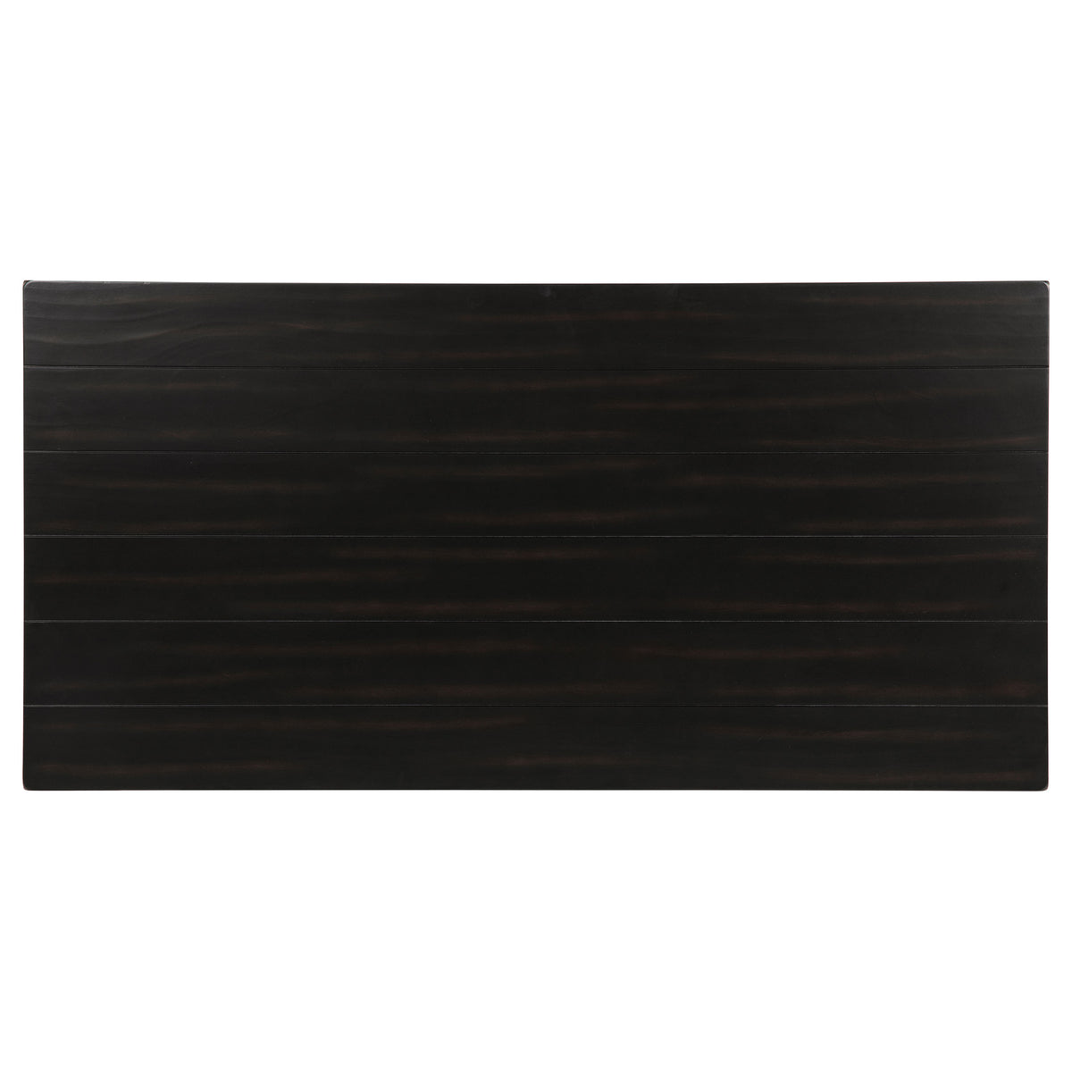 Payne Coffee Table, End Tables & Console - Rustic Farmhouse Distressed Java with Open Shelves – view 15