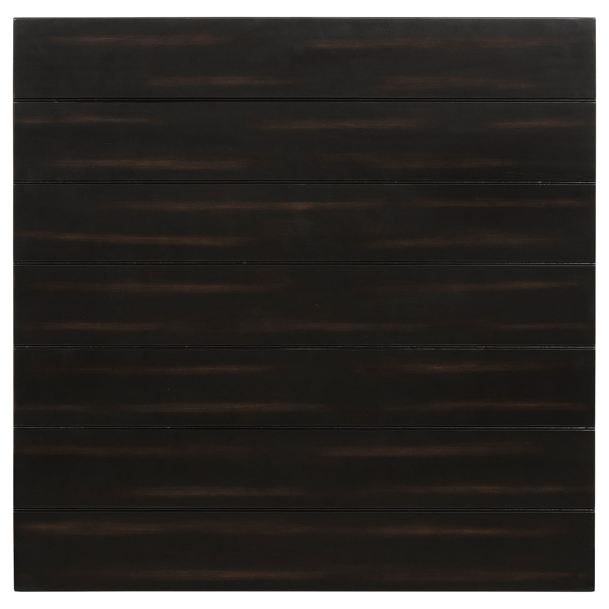 Concord Coffee Table & End Table - Distressed Java Planked Top with Louvered Drawers – view 19
