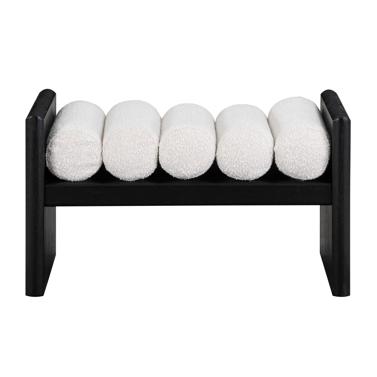 Torbjorn 32" Bench in Black - detail view