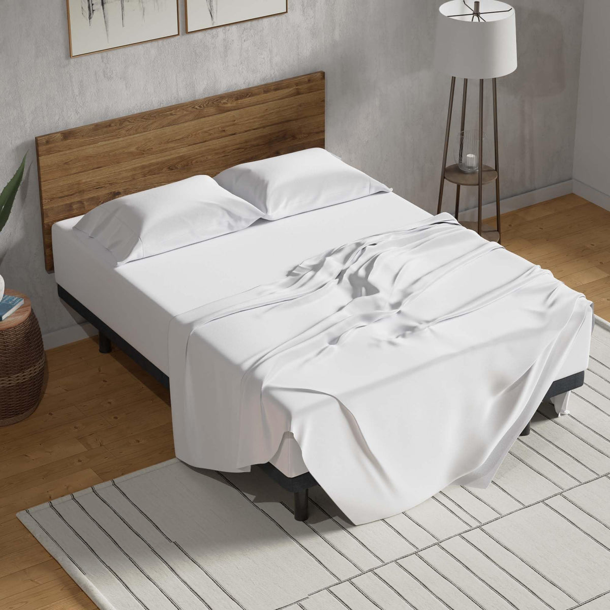 Essentials Polyester Sheet Set for Adjustable Beds - 18" Deep Pockets – image 2