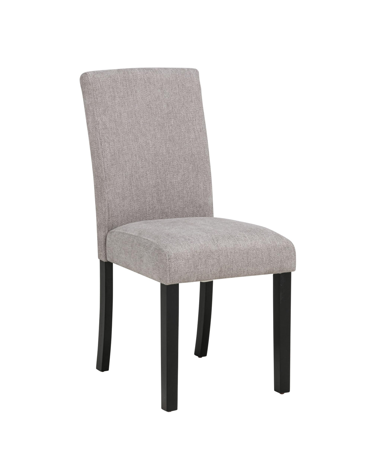 Yvonne Transitional Upholstered Fabric Parson Dining Chairs - detail view