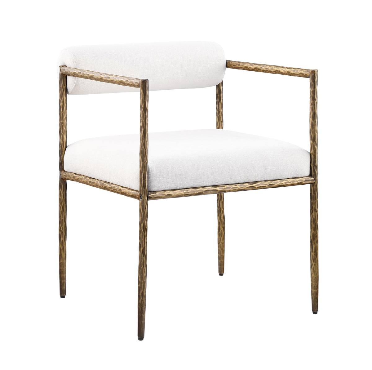 Rocento Modern Industrial Dining Chairs - angle view