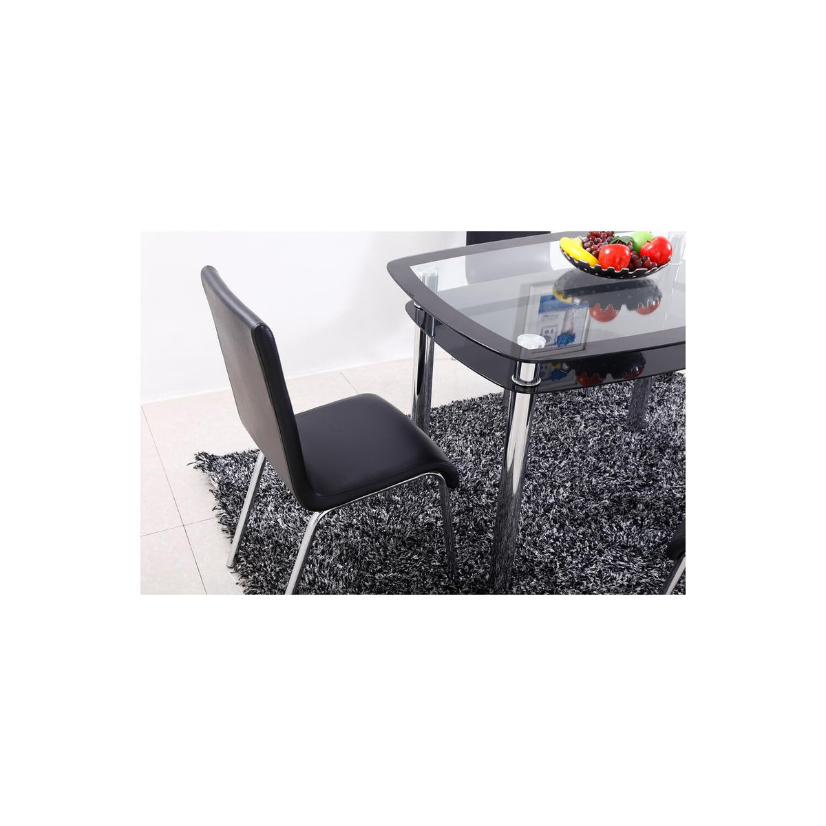Bailee 5-Piece Contemporary Dinette Set - detail view