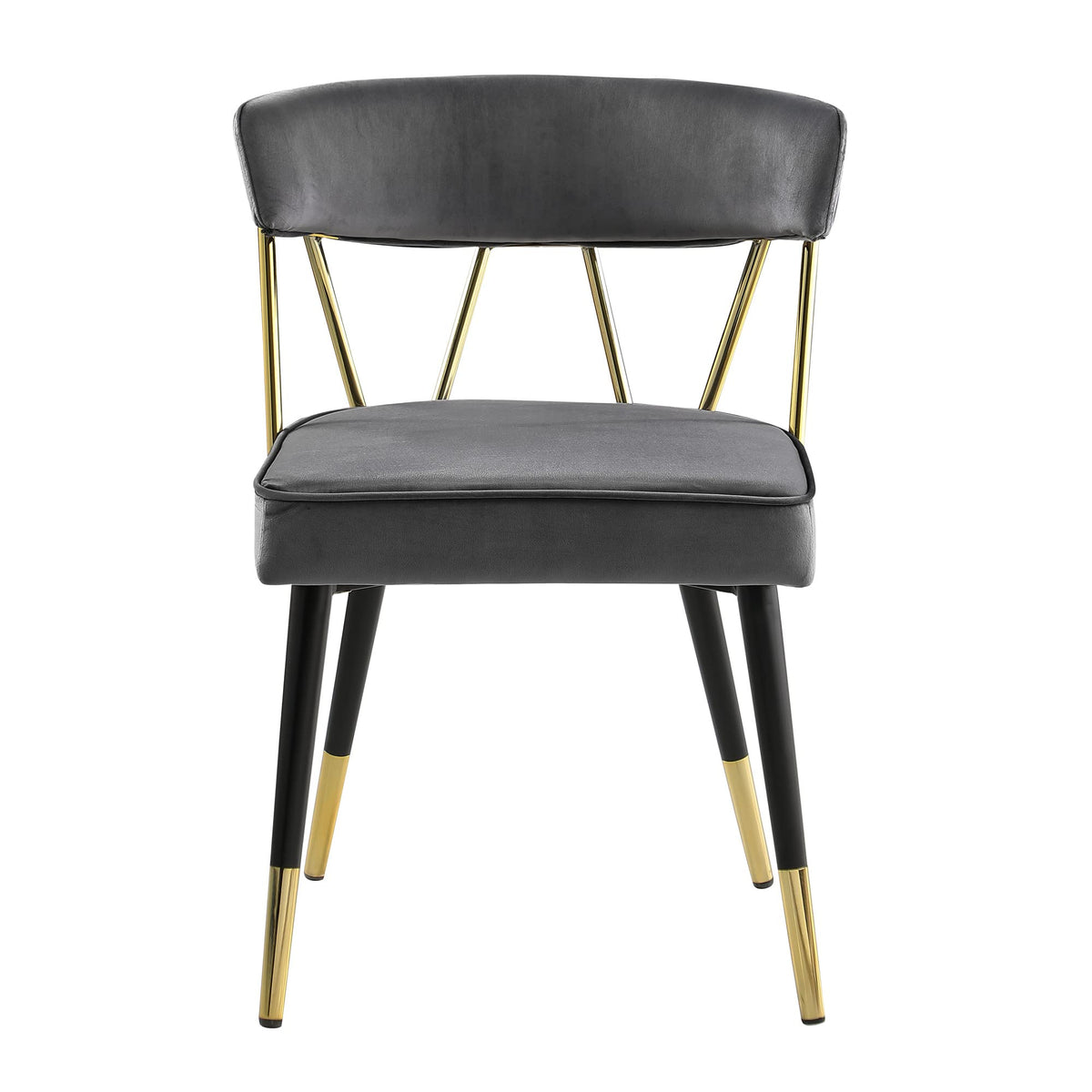 Antoine Glam Upholstered Dining Chair - detail view
