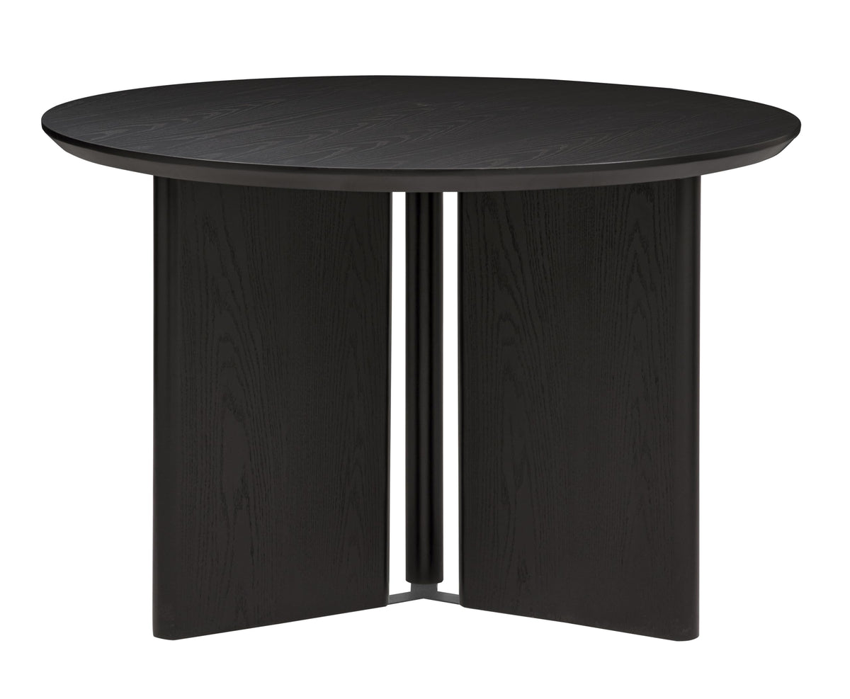Dillon Modern Dining Furniture Mid Century Home Kitchen Natural Ash Veneer Wood Top Rubberwood… - angle view