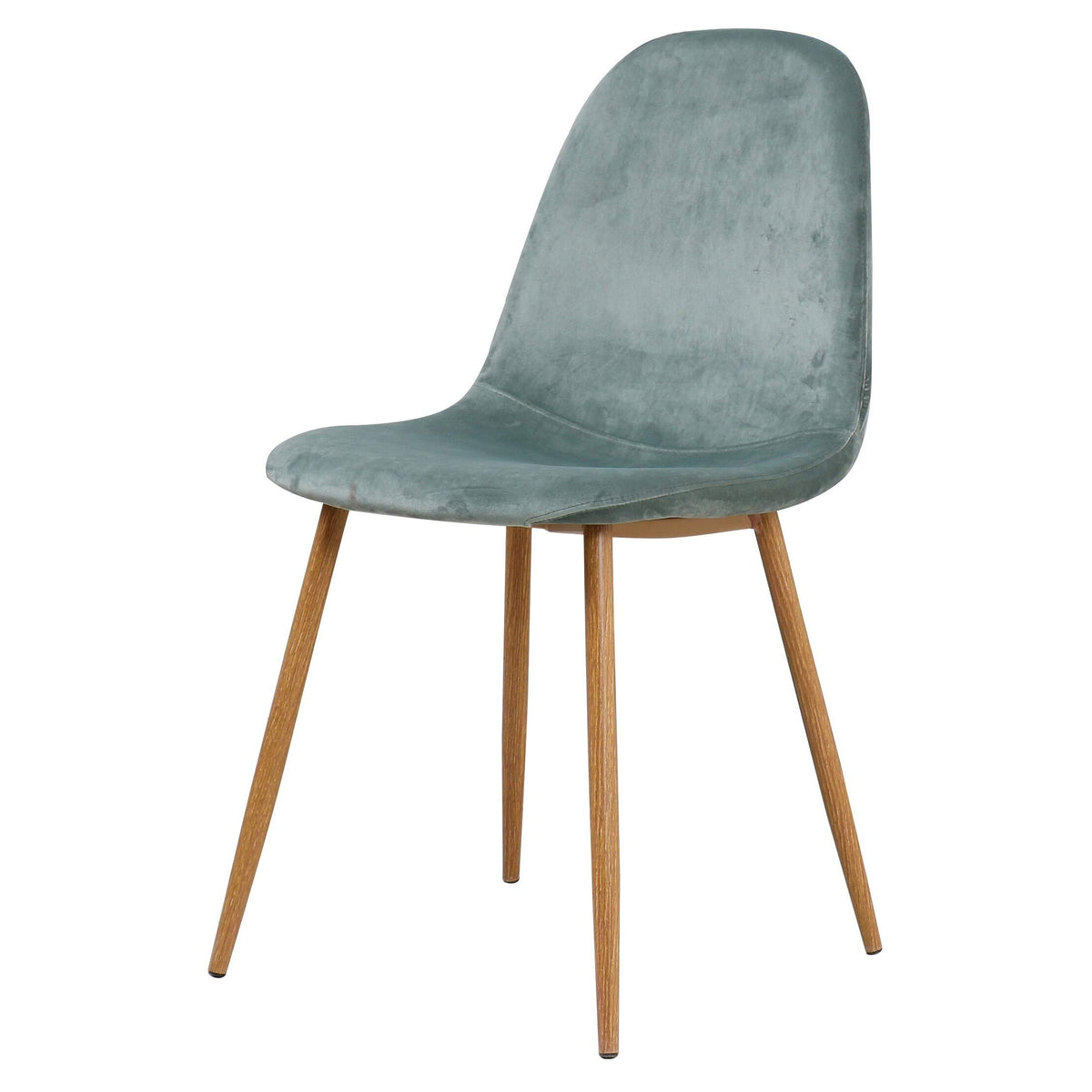Morgan Velvet Side Chairs - room setting