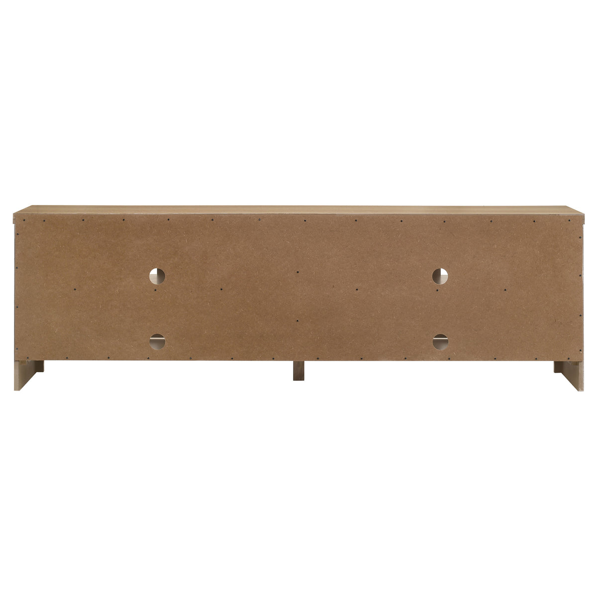 Brenham 79" TV Stand with Glass Doors - Washed Oak Media Console, Fits TVs up to 85" – view 7
