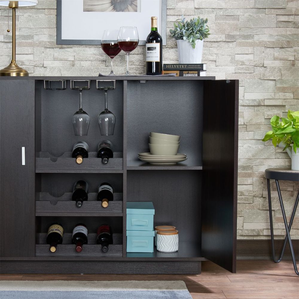Hazen Wine Servers & Wine Cabinet