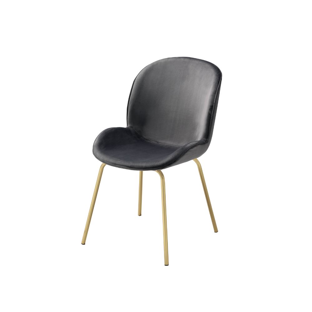 Chuchip Wingback Velvet Dining Chairs (Set of 2)