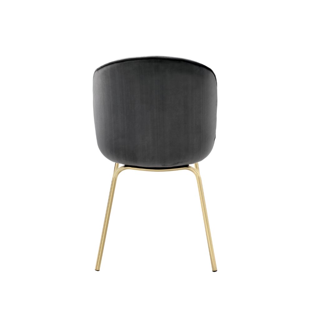 Chuchip Wingback Velvet Dining Chairs (Set of 2)