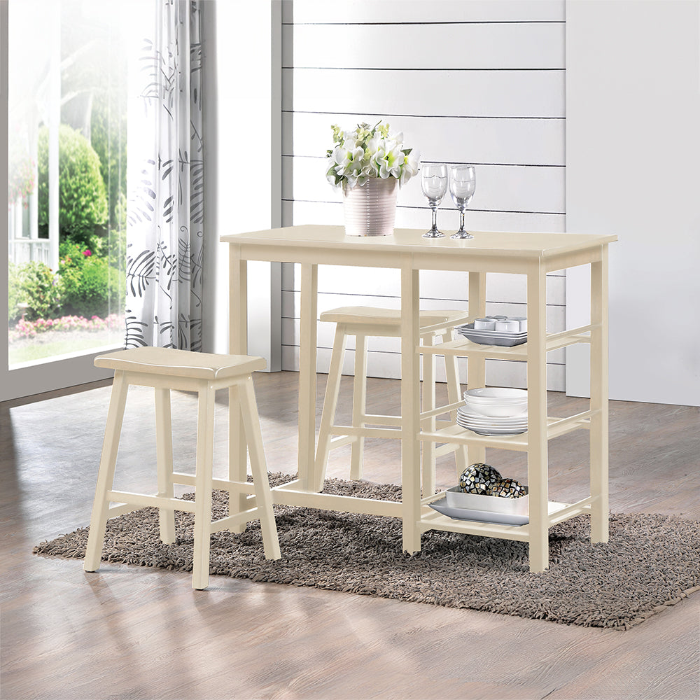 Nyssa 3-Piece Counter Height Breakfast Set