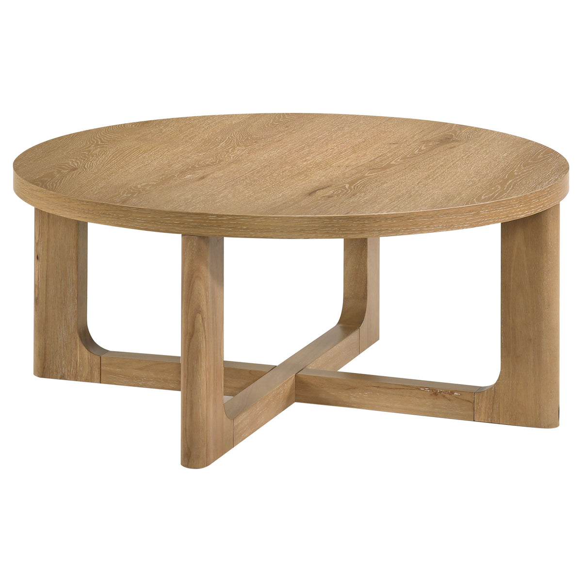 Kessler Round Sculptural Coffee & End Tables - Round Coffee Table