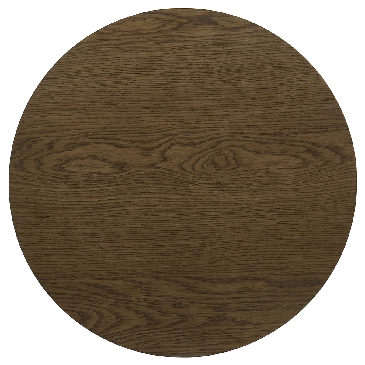 Kessler Round Sculptural Coffee Table & End Table Sets - Curved Open Base, Brown White Oak Veneer – view 15