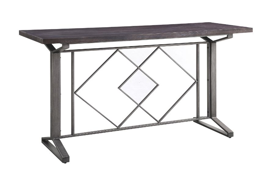 Evangeline Industrial Counter Height Table & Stools
