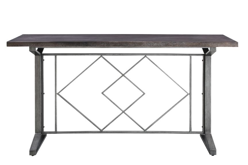 Evangeline Industrial Counter Height Table & Stools