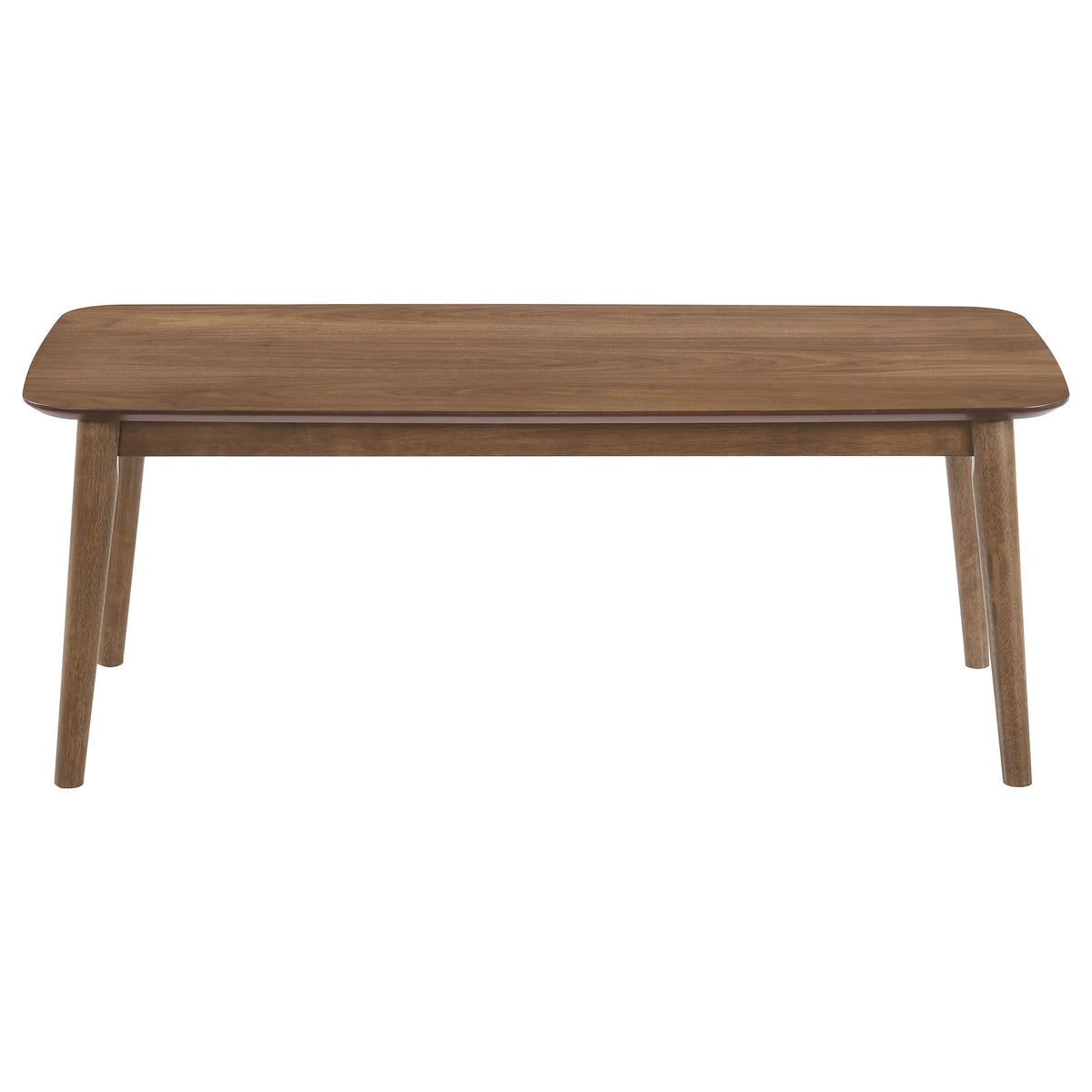 Radley 3-Piece Coffee Table Set - Mid-Century Walnut Coffee Table & 2 End Tables with Angled Legs – view 4