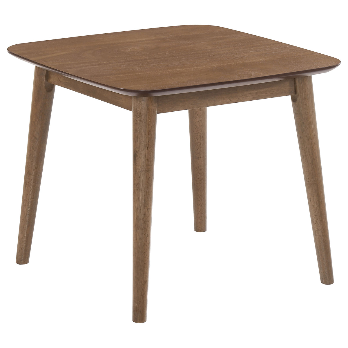 Radley 3-Piece Coffee Table Set - Mid-Century Walnut Coffee Table & 2 End Tables with Angled Legs – view 7