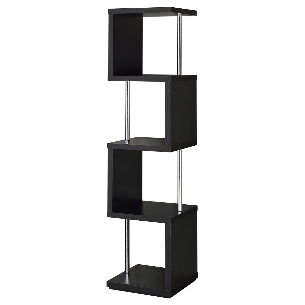 Baxter 67" 4-Tier Cube Bookshelf