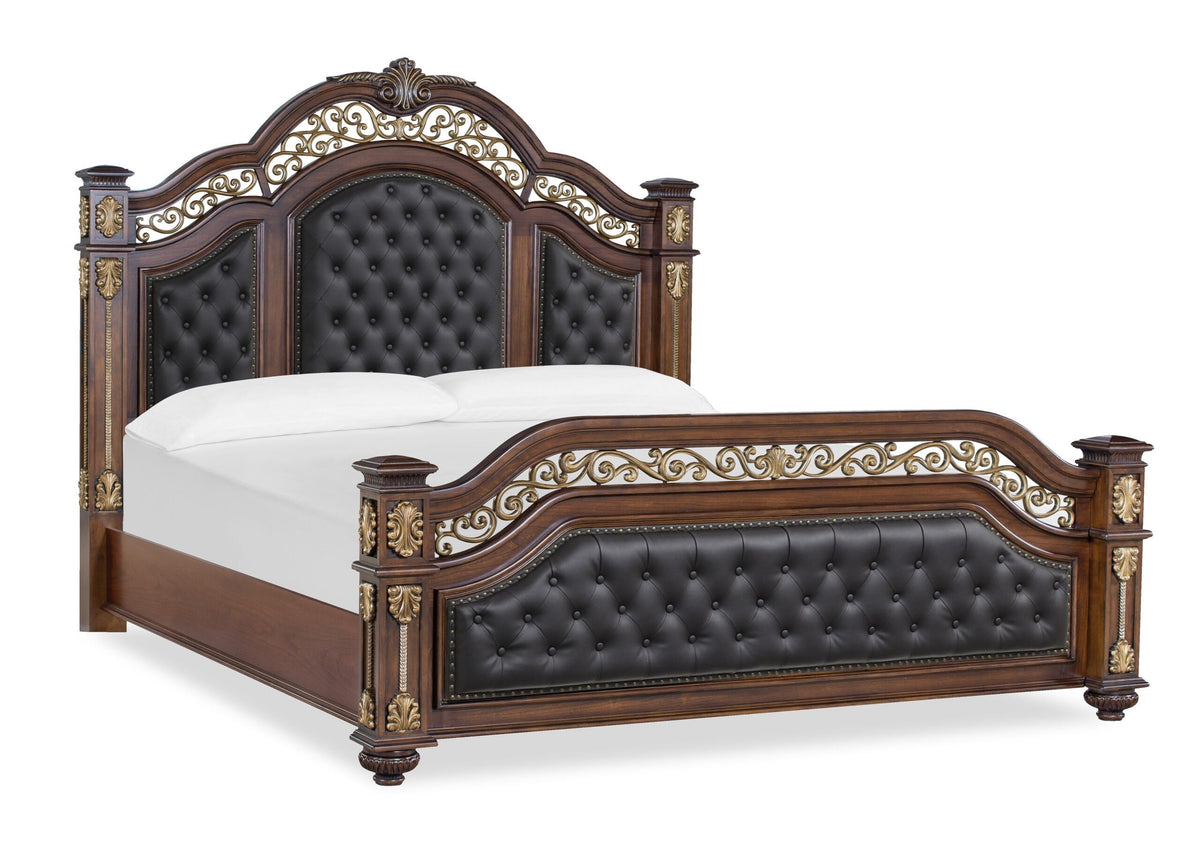 Marya Cherry Bedroom Set β Queen & King β product view 2