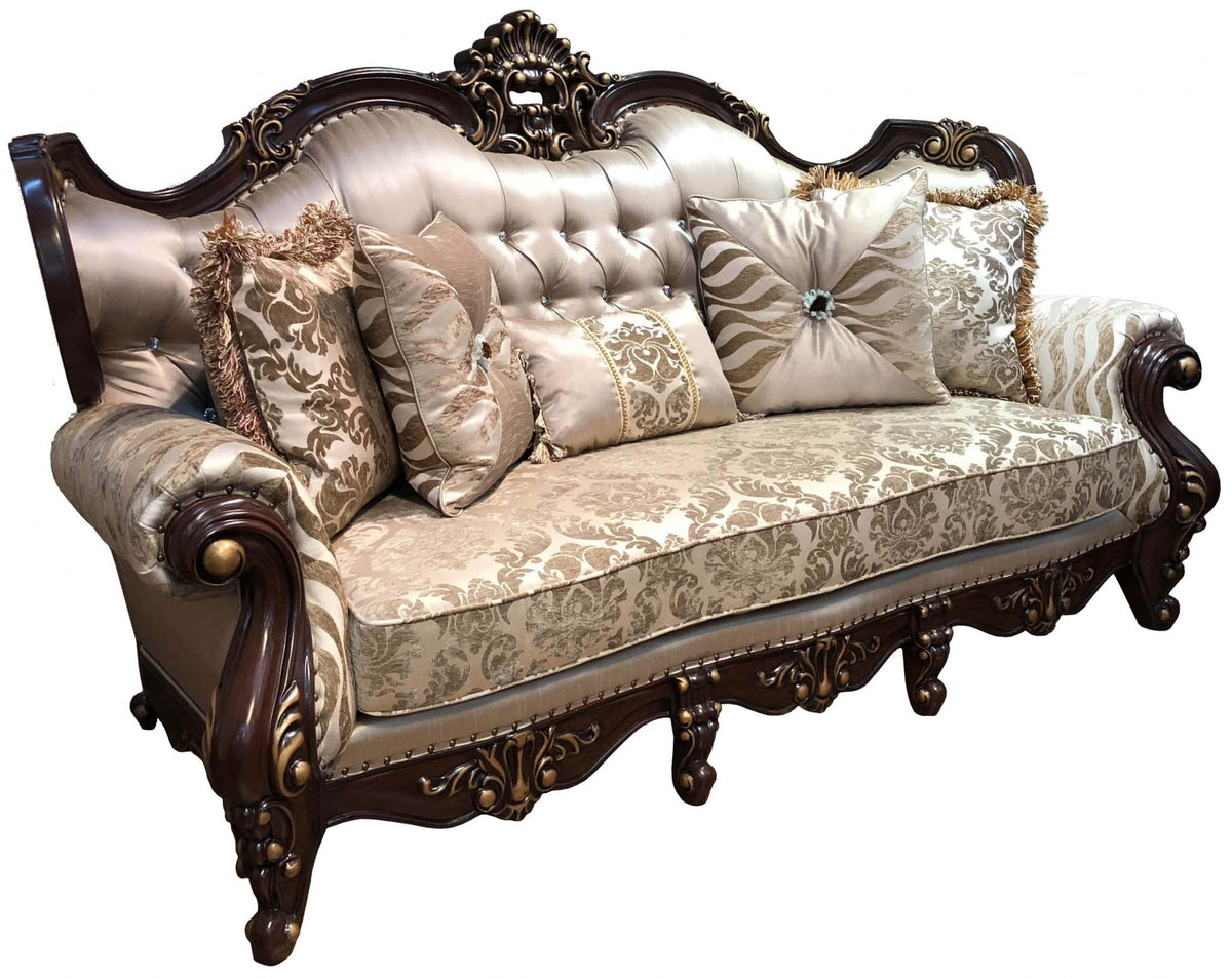 Jade Cherry Sofa & Loveseat Set — product view 2