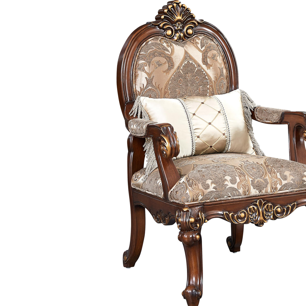 Madelyn 3-Piece Traditional Regal Living Room Set – 94" Sofa, 78" Loveseat & 30" Arm Chair in… - front view