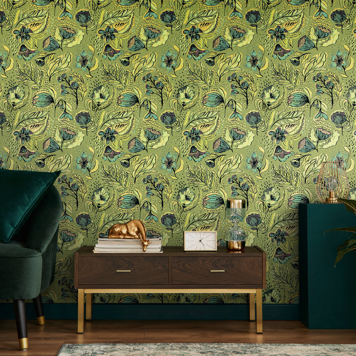 Galerie Pepper Wild Garden Wallpaper