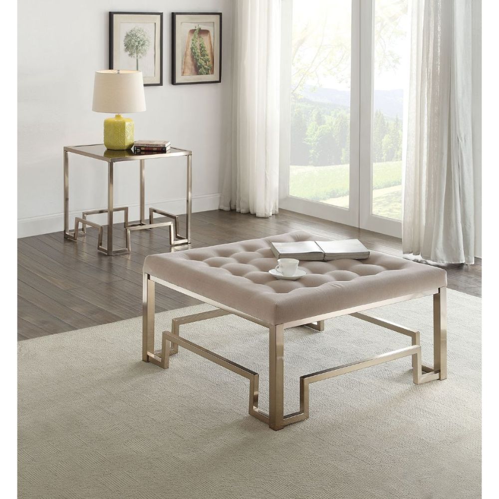 Damien Square Cocktail Ottoman