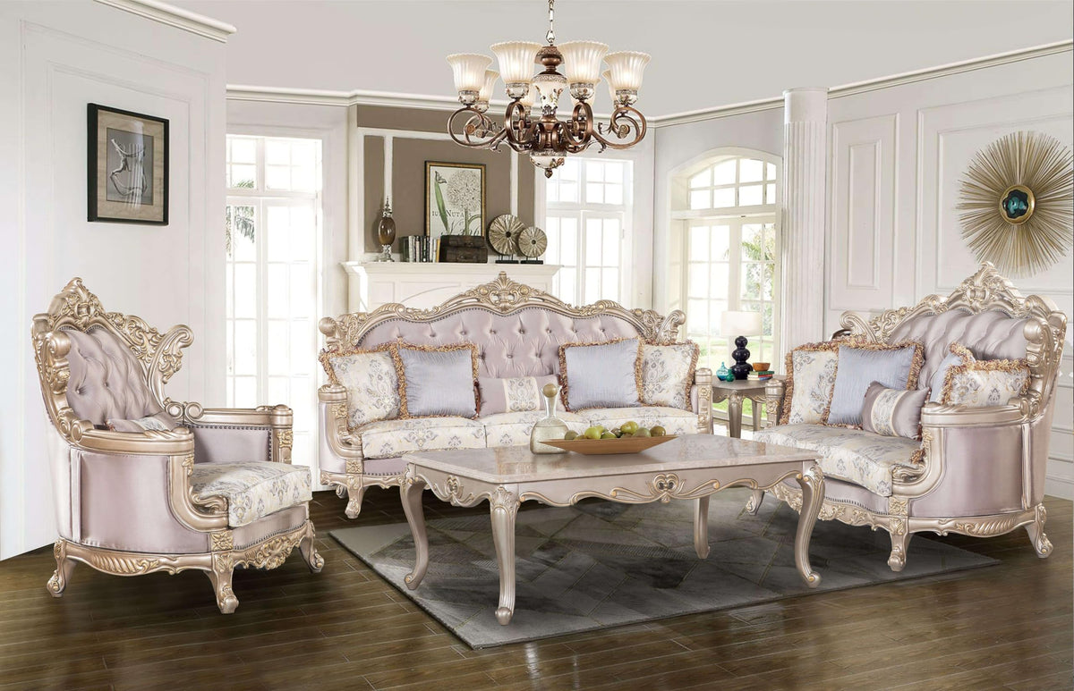 Camilla Silver Accent Chair — product view 3