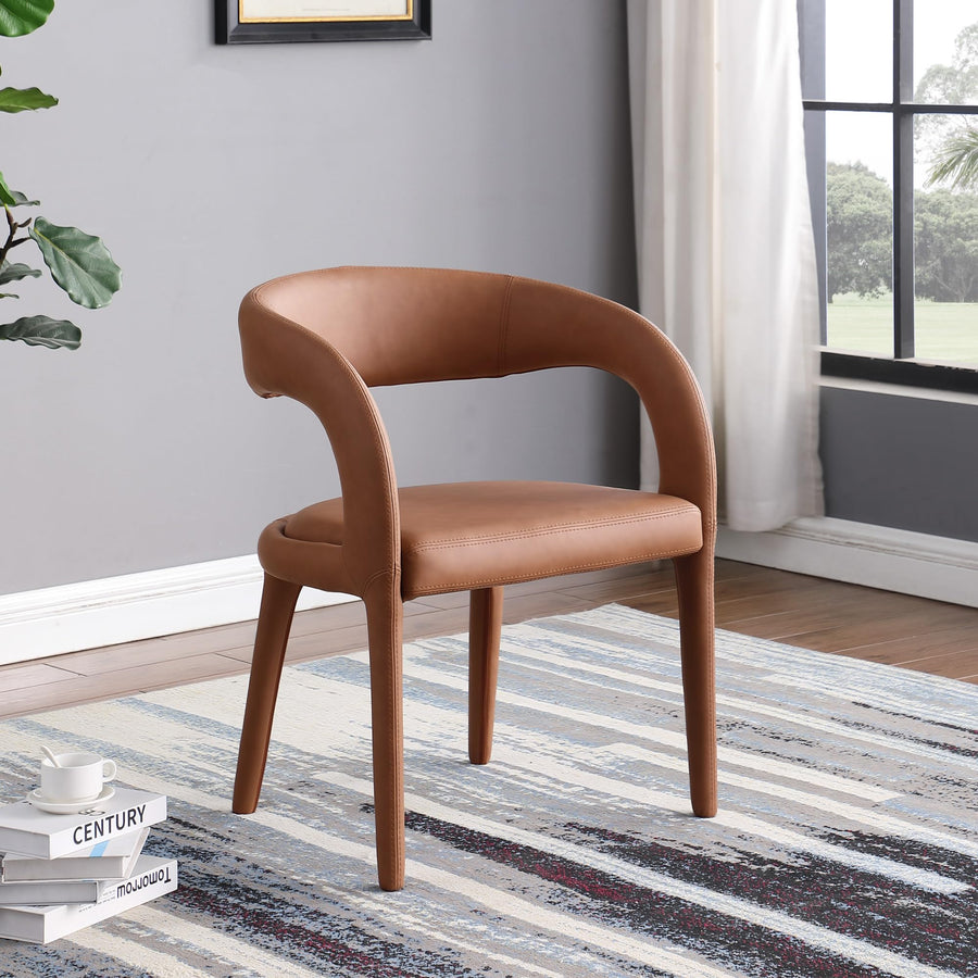 Conan Dining Chair in Cognac
