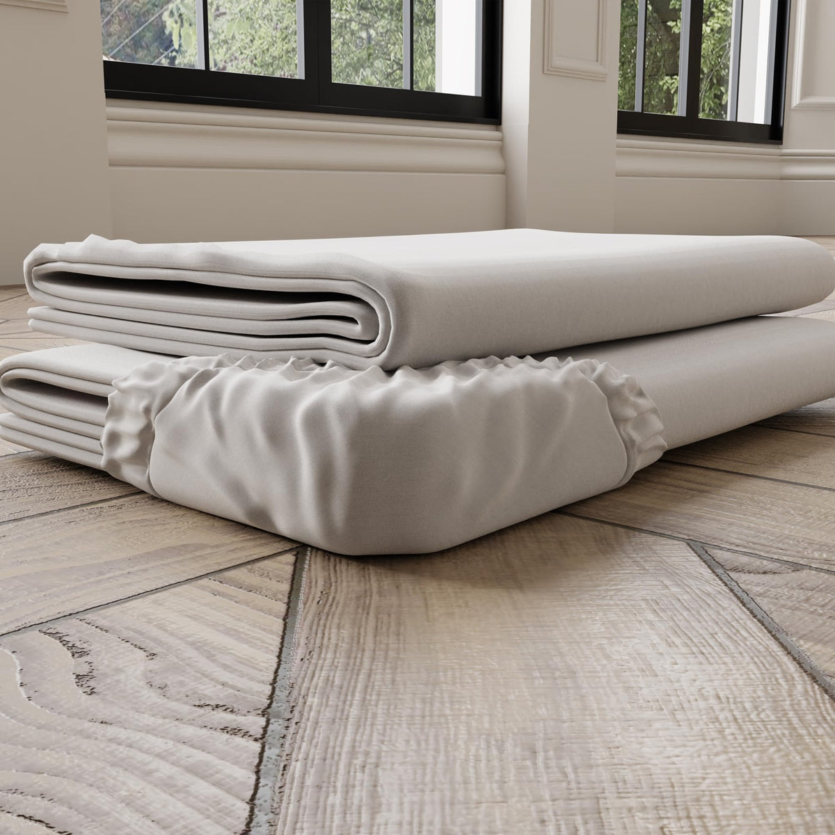 Tencel Sheet Set for Adjustable Beds - 300 Thread Count, 18" Deep Pockets – image 4