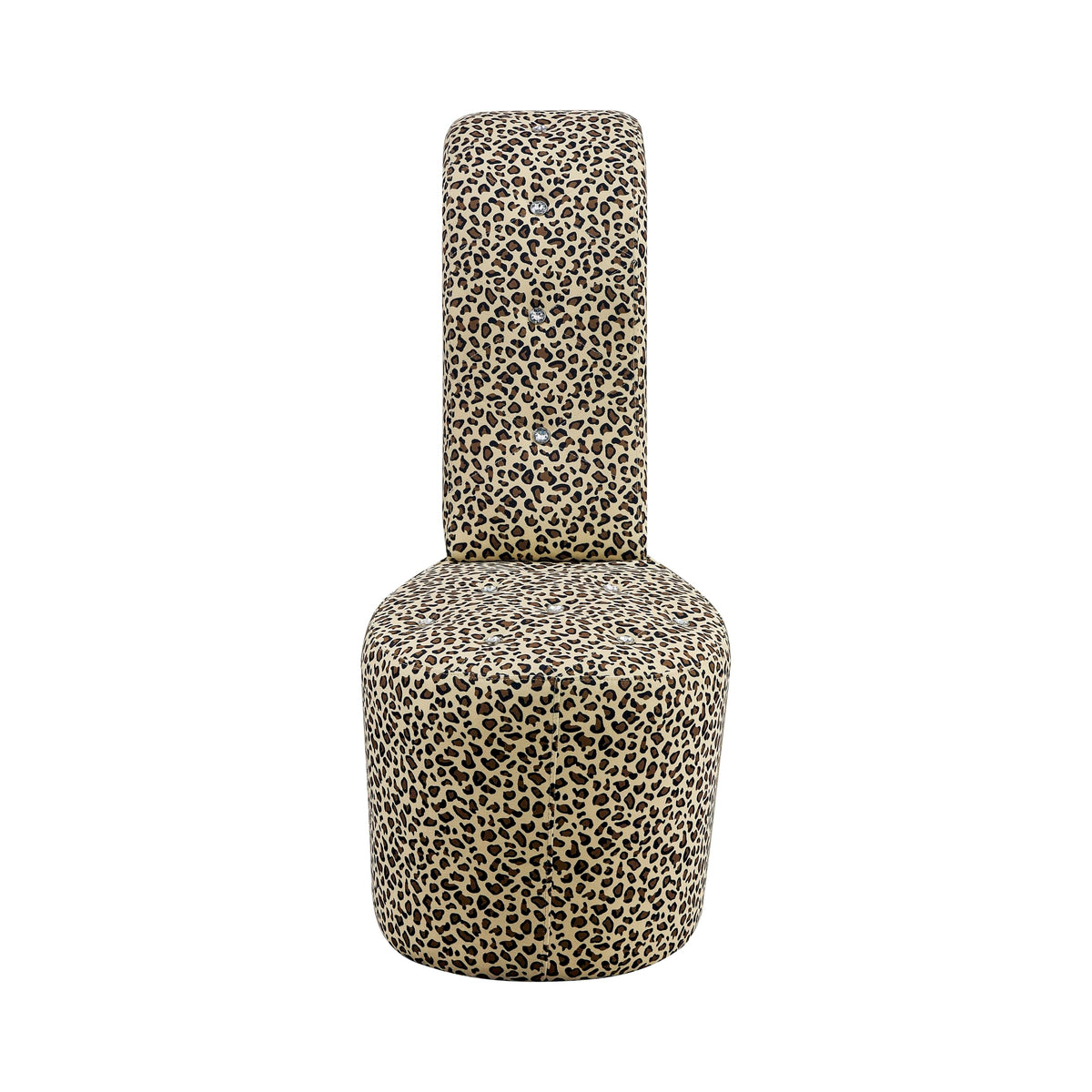 Tristam 40" Modern Glam High Heel Lounge Chair - detail view