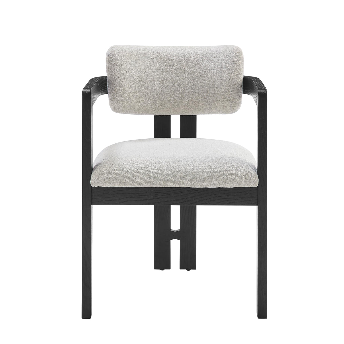 Tappelle Mid-Century Modern Dining Arm Chair - detail view