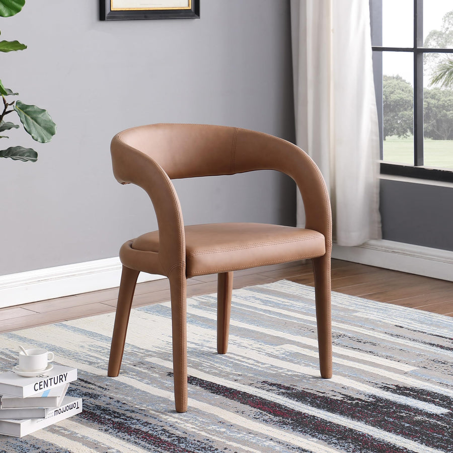 Conan Dining Chair in Brown