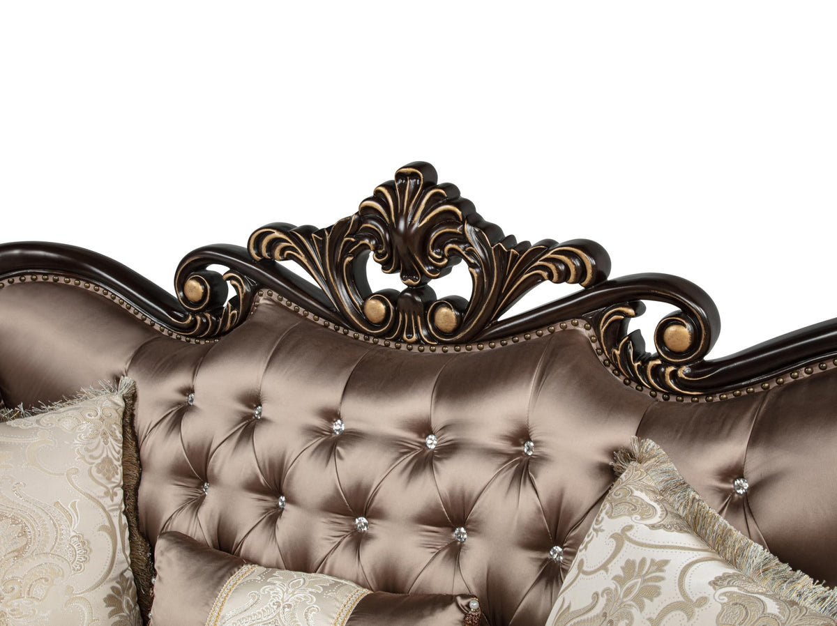 Tlerra Victorian Classic Living Room Sofa - room setting