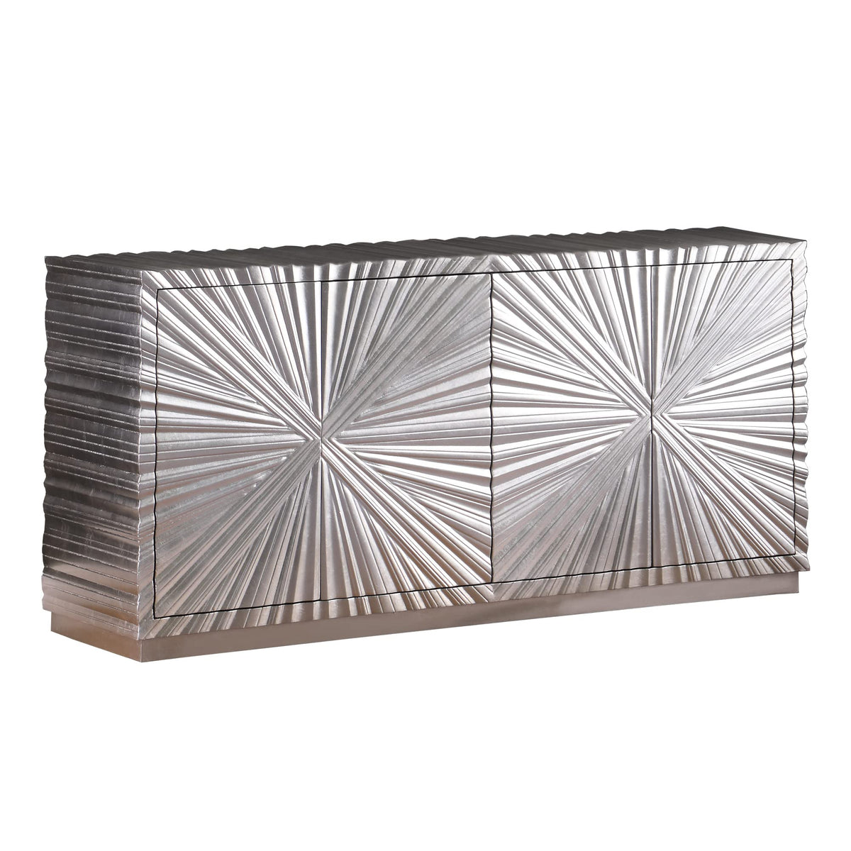 Tiffany 66" Modern Glam Sideboard