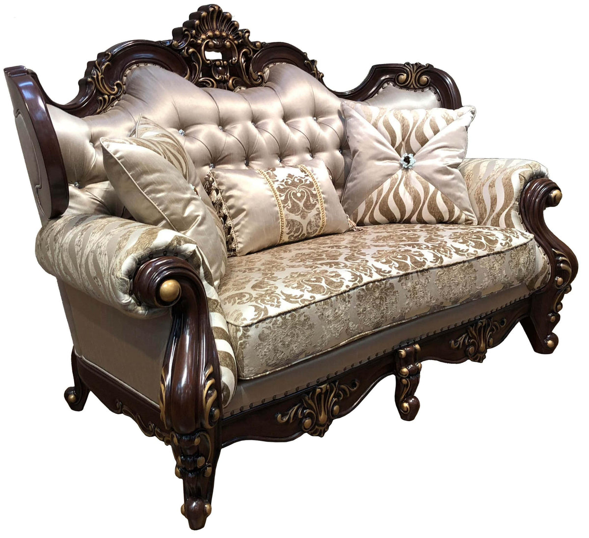 Jade Cherry Sofa & Loveseat Set — product view 3