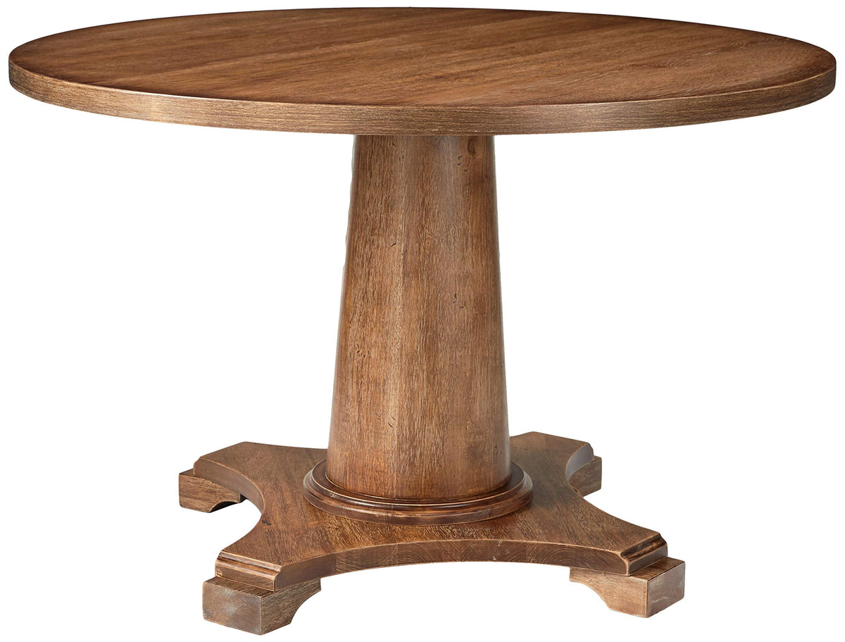 Transitional Linen 5 Pcs Dining Set - detail view