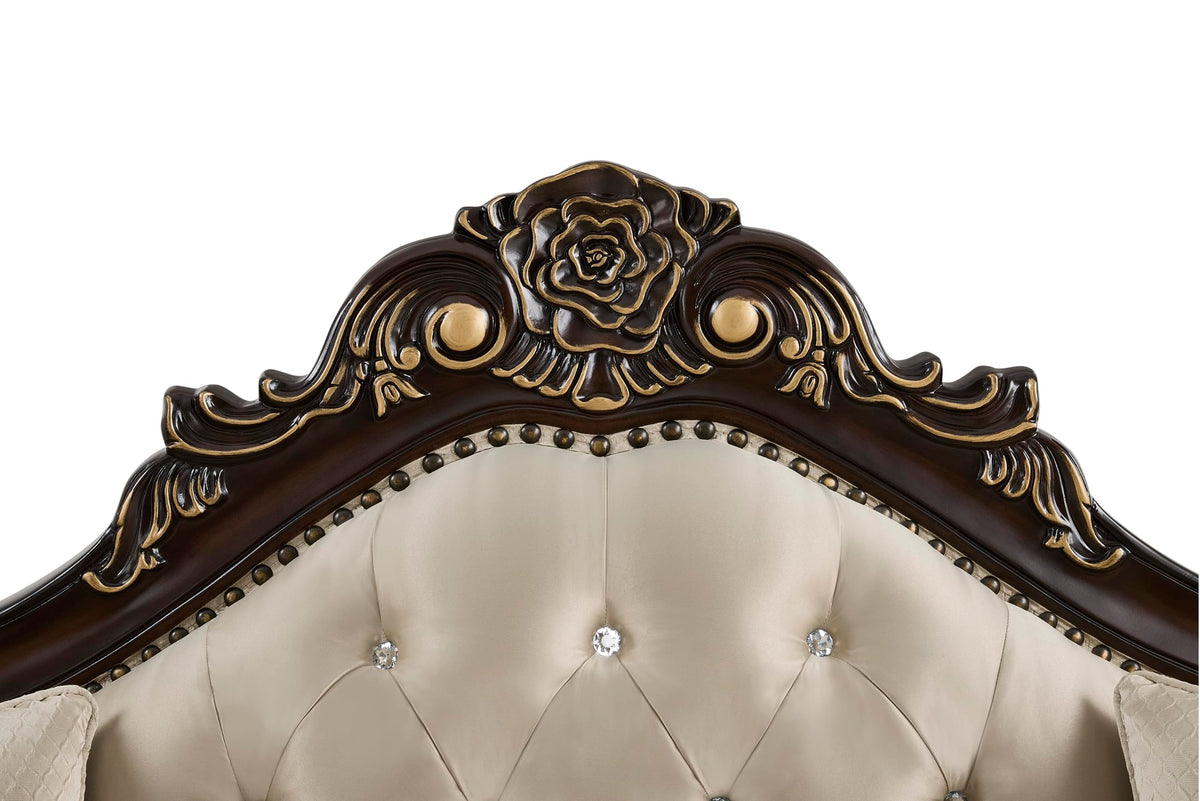 Tlerra Victorian Classic Living Room Sofa - front view