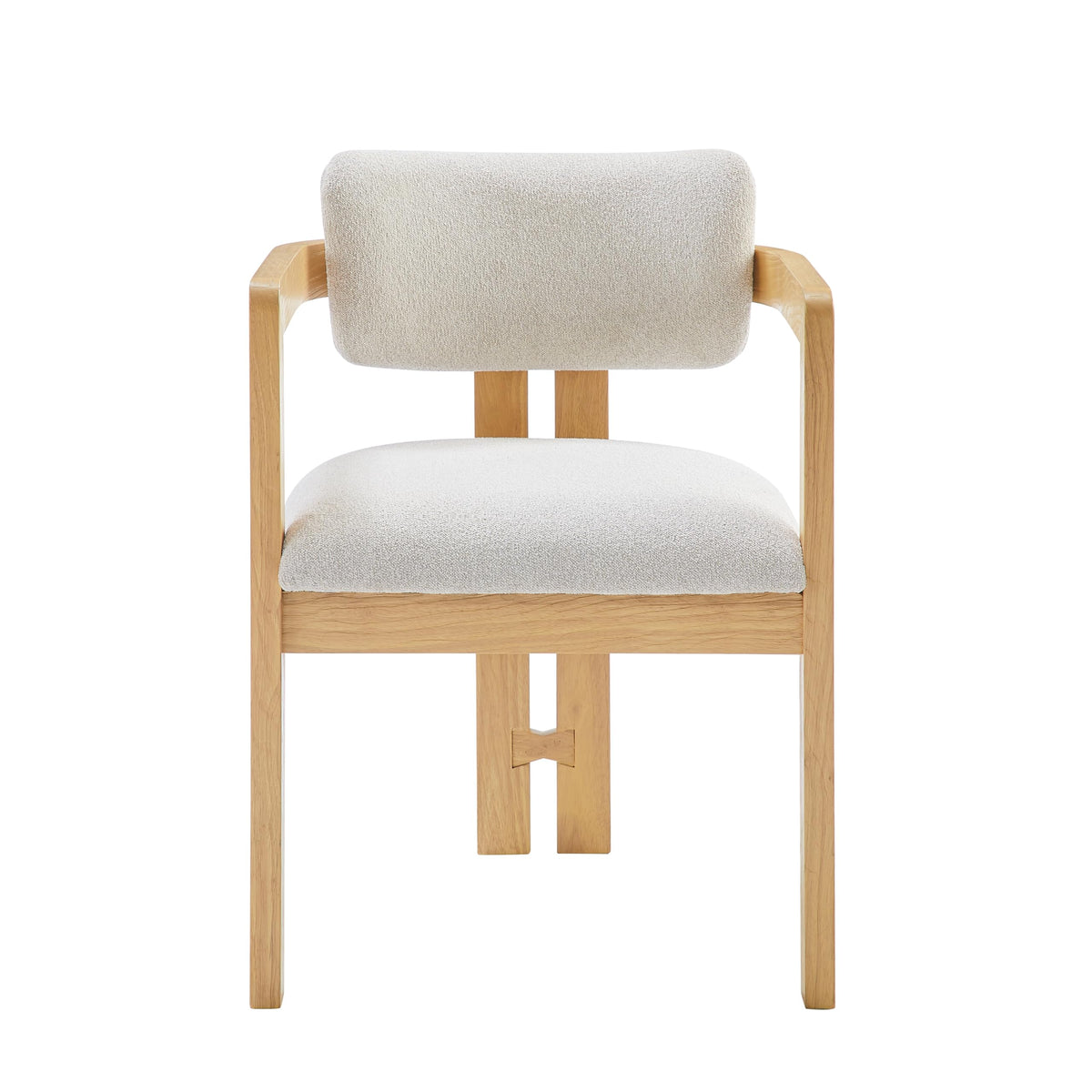 Tappelle Mid-Century Modern Dining Arm Chair - detail view