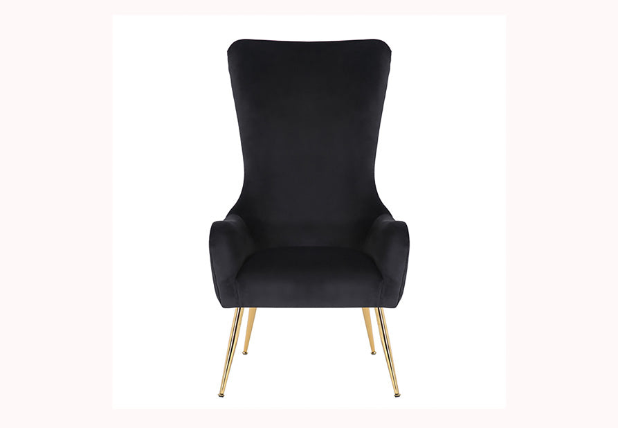 Detail view of the fabric texture on the FOAK white armchair.