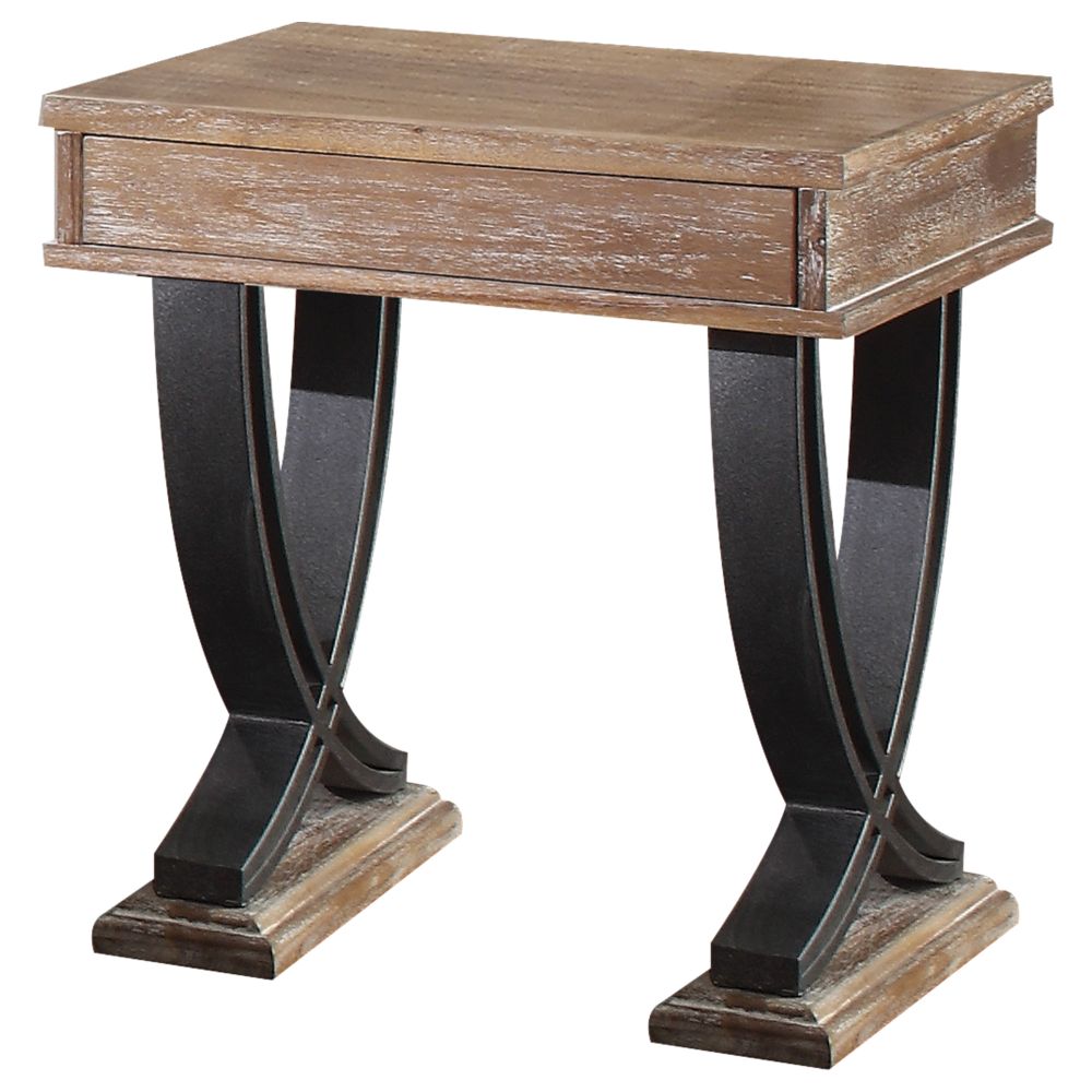 Pellio Rustic Industrial Coffee & End Table