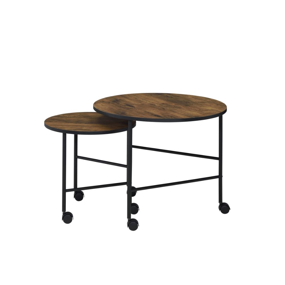 Oblis 2-Piece Nesting Coffee Table Set