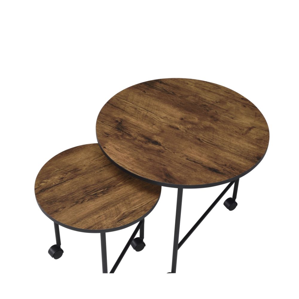 Oblis 2-Piece Nesting Coffee Table Set
