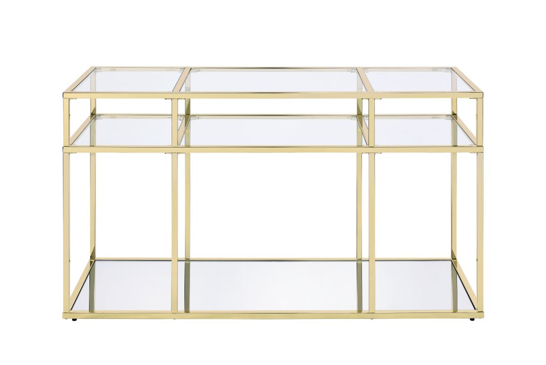 Uchenna Glass Coffee & Sofa Table