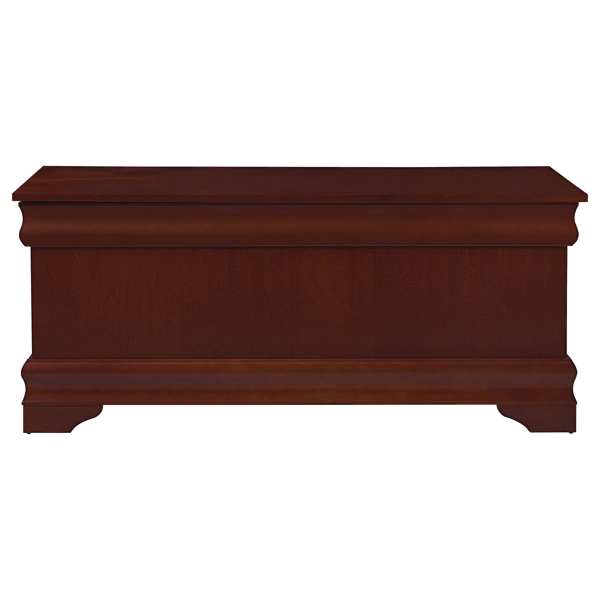 Pablo 47" Cedar-Lined Storage Chest - Traditional Flip-Top Blanket Chest in Warm Brown โ view 4