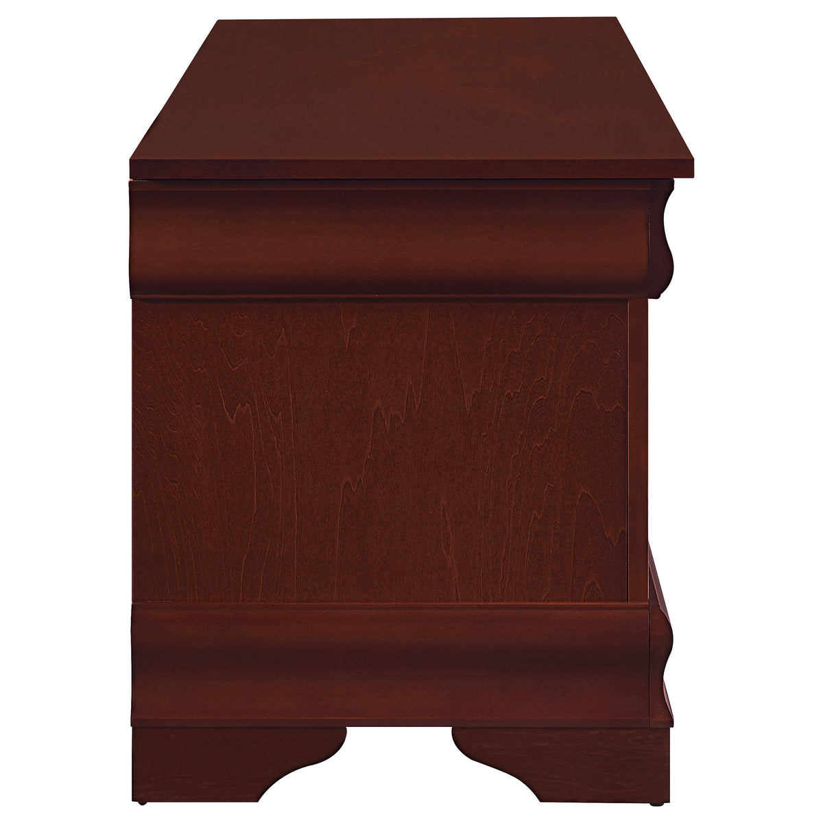 Pablo 47" Cedar-Lined Storage Chest - Traditional Flip-Top Blanket Chest in Warm Brown โ view 10
