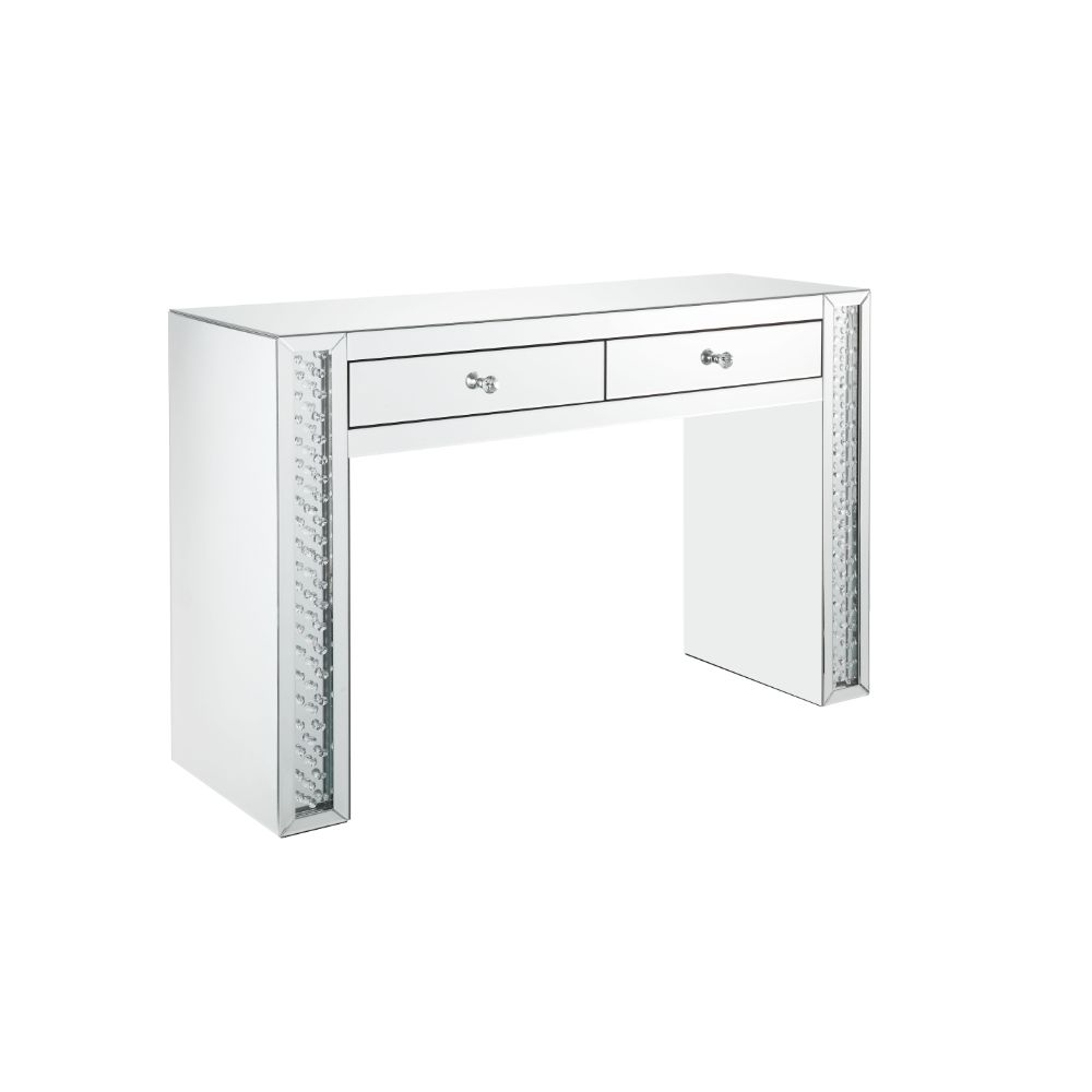 Nysa Mirrored Vanity Desk