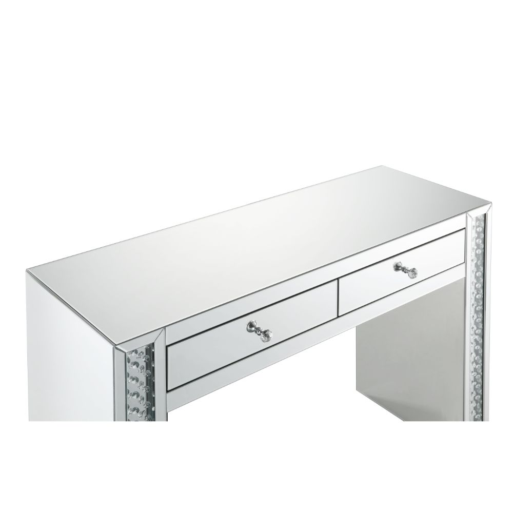 Nysa Mirrored Vanity Desk
